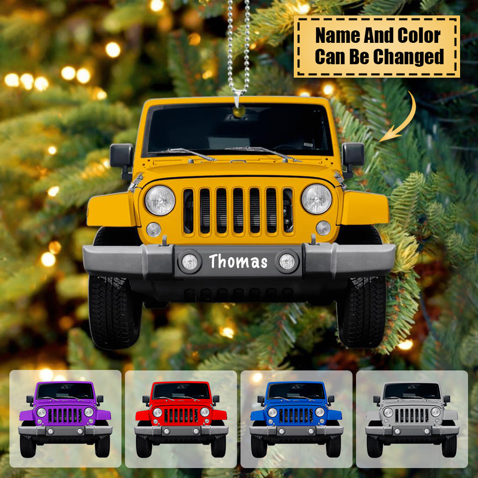Custom Personalized Off-Road Ornament - Best Gift For Off-Road Lover