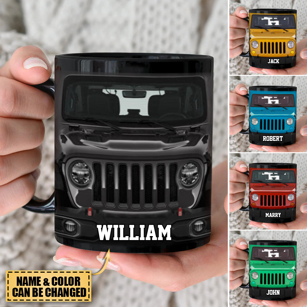 Personalized Off-Road Car Ceramic Mug