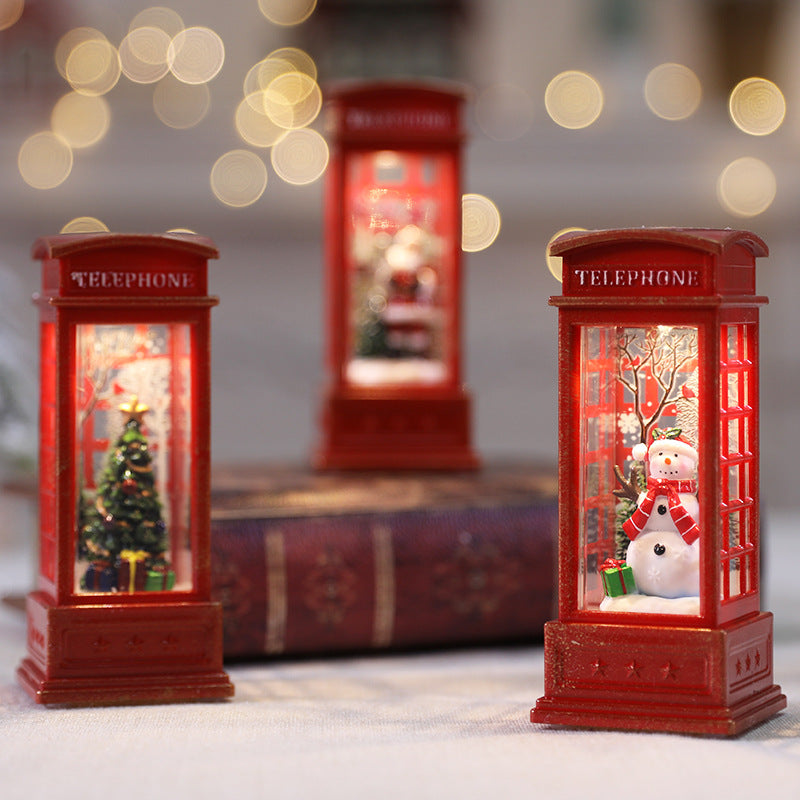 Early Christmas Sale-LED Lighted Spinning Christmas Lantern