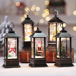 Early Christmas Sale-LED Lighted Spinning Christmas Lantern