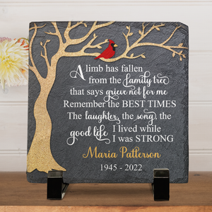 The Laughter, The Song, The Good Life I Lived While I Was Strong - Personalized Memorial Stone, Human Grave Marker - Memorial Gift, Sympathy Gift