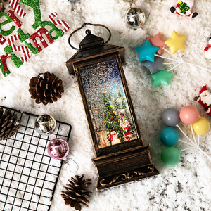 Early Christmas Sale-LED Lighted Spinning Christmas Lantern