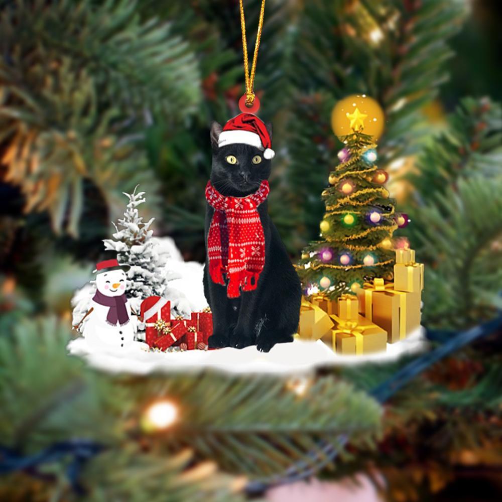 Cat Christmas Ornament