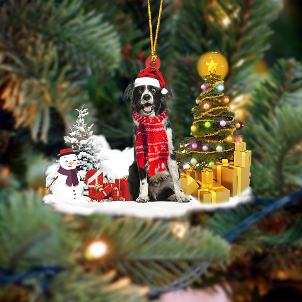 Border Collie00 Christmas Ornament