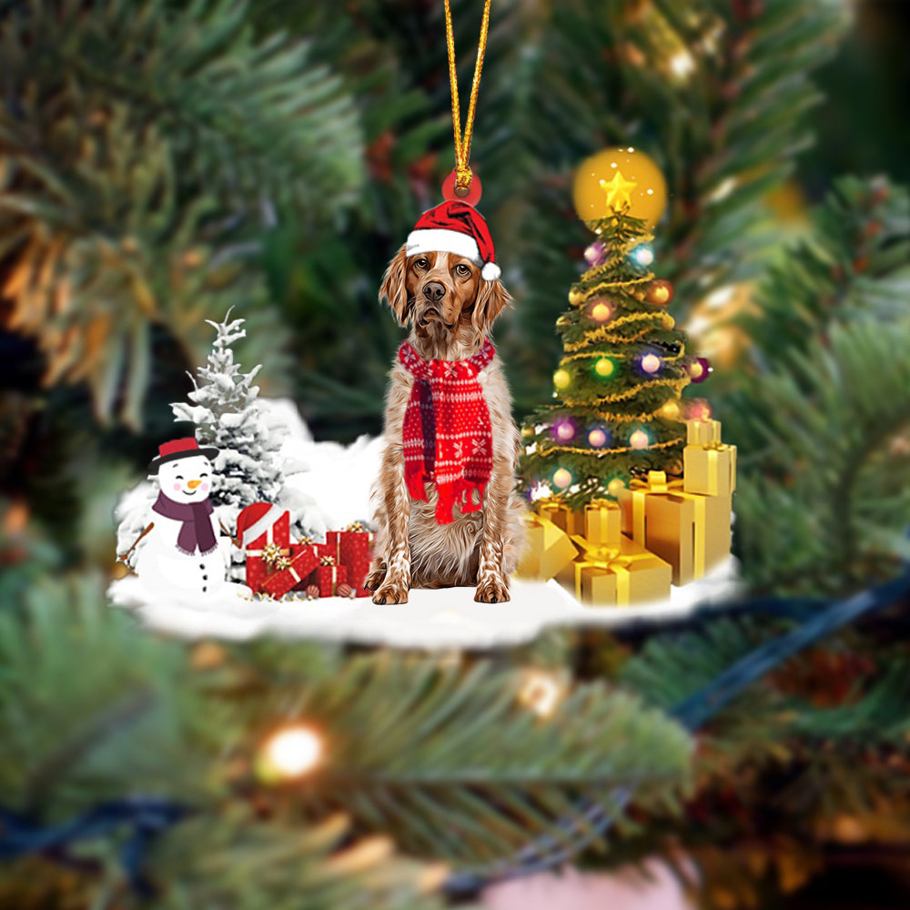 Brittany (2) Christmas Ornament