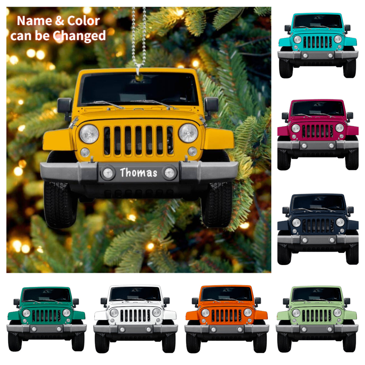 Custom Personalized Off-Road Ornament - Best Gift For Off-Road Lover