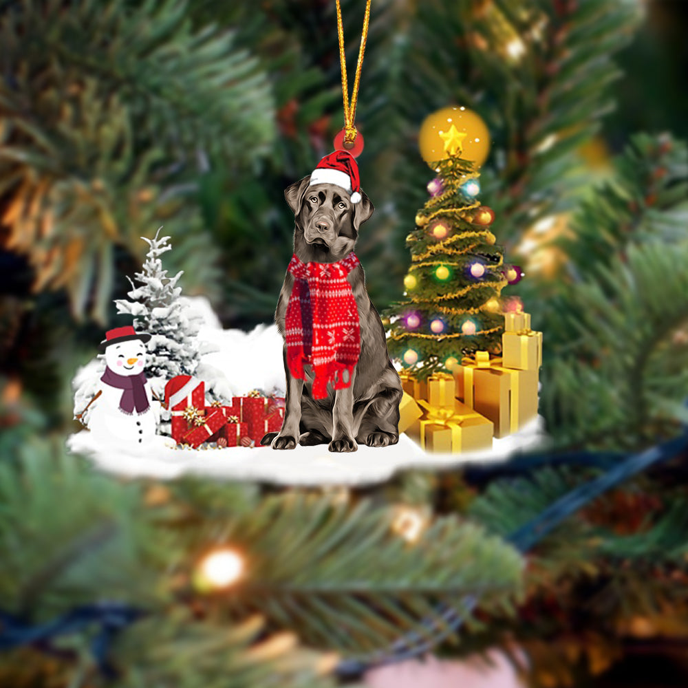 Labrador Retriever  (8) Christmas Ornament