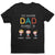This Awesome Dad Belongs To - Personalized Unisex T-Shirt, Hoodie - Gift for Dad