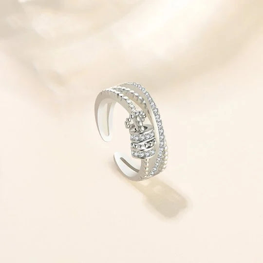 FOR DAUGHTER/GRANDDAUGHTER - DRIVE AWAY YOUR ANXIETY FIDGET RINGS