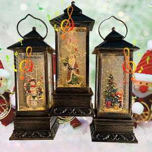 Early Christmas Sale-LED Lighted Spinning Christmas Lantern