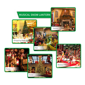 Early Christmas Sale-LED Lighted Spinning Christmas Lantern