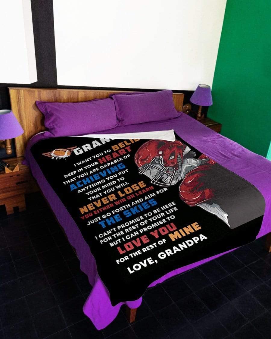 Personalized Blanket - American Football